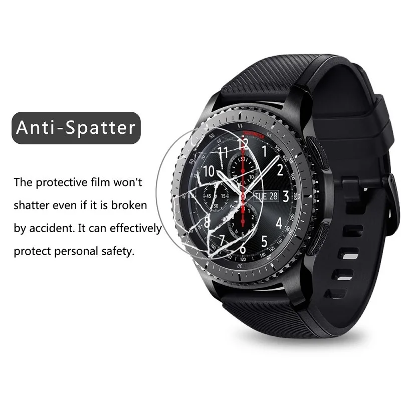 20 шт. закаленное стекло VSKEY для Samsung Gear S3 Classic круглая Защитная пленка экрана часов