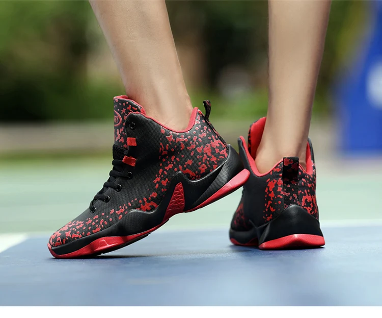 Homass Мужская баскетбольная обувь мягкие кроссовки Мужская s подушка из вентилируемой ткани обувь на шнуровке Джордан Ретро обувь Jordan обувь