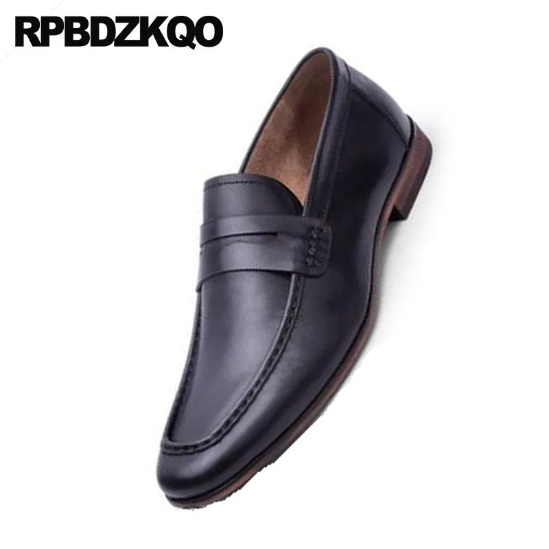 Red De En Noir Noir Cuir Marque Européenne Haute D'été British bordeaux Véritable Mocassins Qualité Chaussures Style Slip Vintage marron On Italie 2018 Luxe Réel Hommes w8g1v8xq