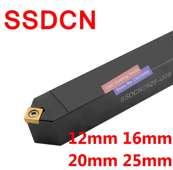 1PCS SSDCN1212H09 SSDCN1616H09 SSDCN2020K09 SSDCN2525M09 SSDCN2020K12 SSDCN2525M12 Index External Lathe Turning Holder | Инструменты