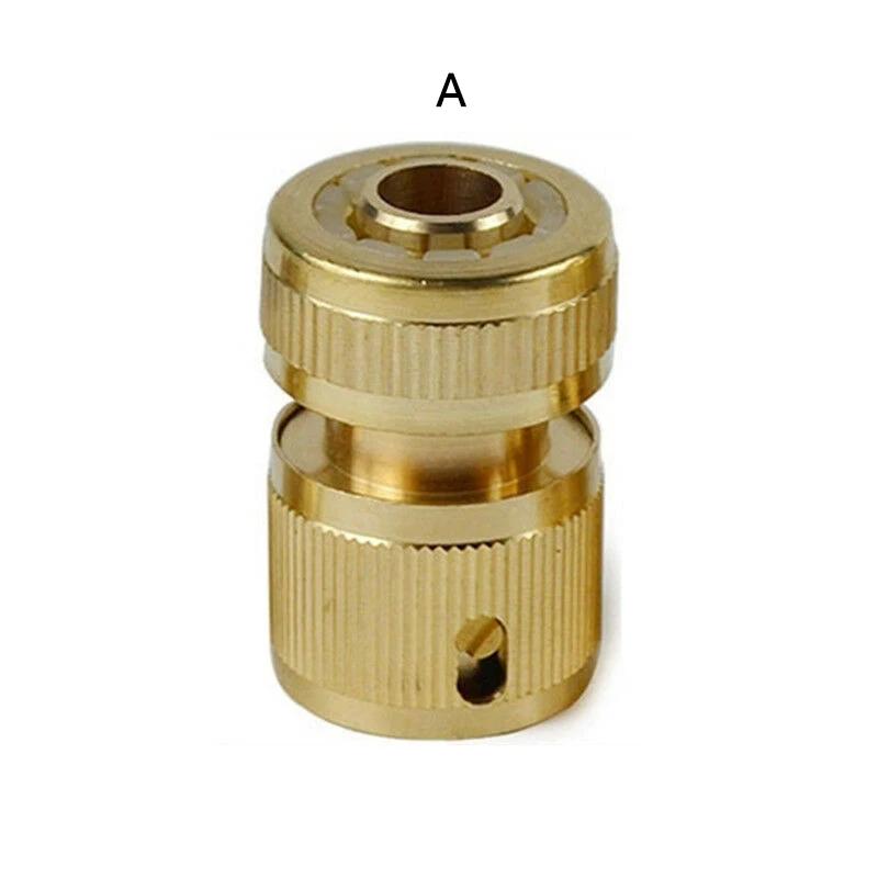 Новая Резьбовая латунная садовая Металлическая насадка на шланг соединитель для садового шланга адаптер быстрые разъемы для водопроводной полива оросительной системы