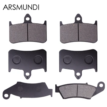 

1 Set Motorcycle High Quality Brake Pads Disks Shoes Front And Rear FOR Honda VFR750 VFR400 RVF400 VFR RVF 40 NC30 NC35 Parts