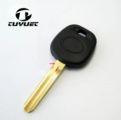 

10PCS/Lot For Toyota transponder key with ID4D67 chip With Logo soft plastic material