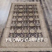 YILONG 5'x8' синие и бежевые персидские Восточные ручной работы турецкие ковры купить персидские ковры(LH452B5x8
