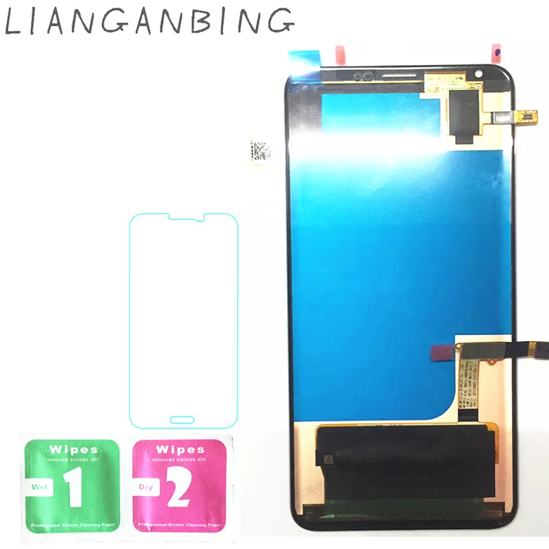 

lianganbing New 100% Working LCD Display Touch Screen Digitizer Assembly Replacement For LG V30 V 30 Black 6.0" 1440 x 2880
