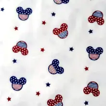 100*160 см Микки хлопок ткань для ребенка лоскутные одеяла подушки Чехол шитье ручной работы Tissus