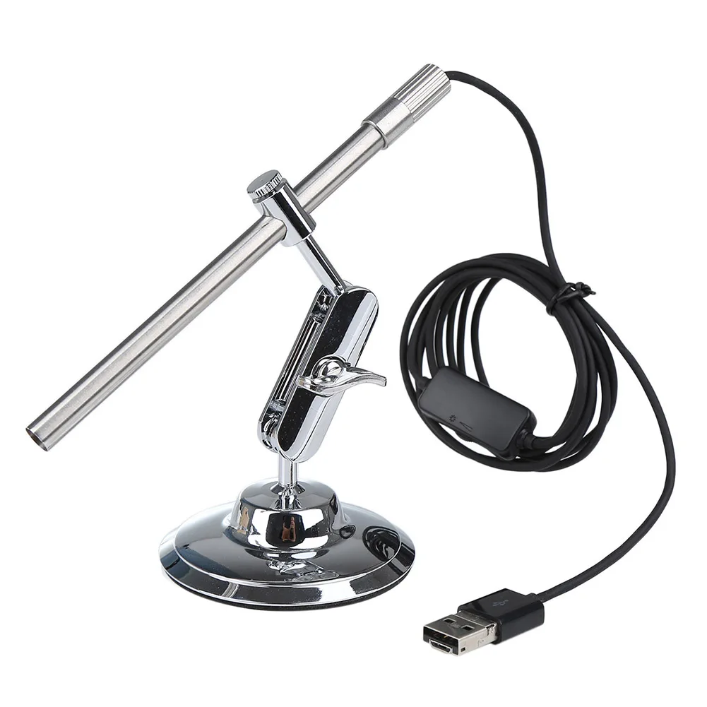 

New 1MP USB Digital Microscope 200x 6 LEDs Endoscope Video Camera Stand Magnifier for PC Android Phone WWO66