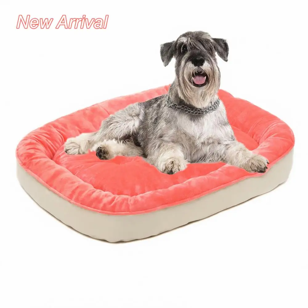 

Double Side Crystal Plush Fleece Lounger Dog Bed Pet Bed for Cats and Dogs Breathable Super Comfy Pet House