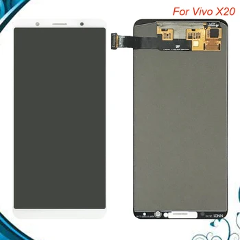

100% tested OK OLED For Vivo X20 X 20 LCD display with touch screen digitizer Assembly replacement Black White Color IN Stock