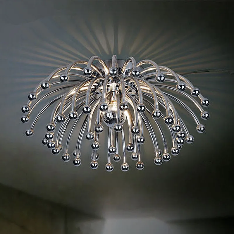 Jellyfish lamp Ceiling Lights chrysanthemum lamp coral bedroom study room dining room lamp LU817357