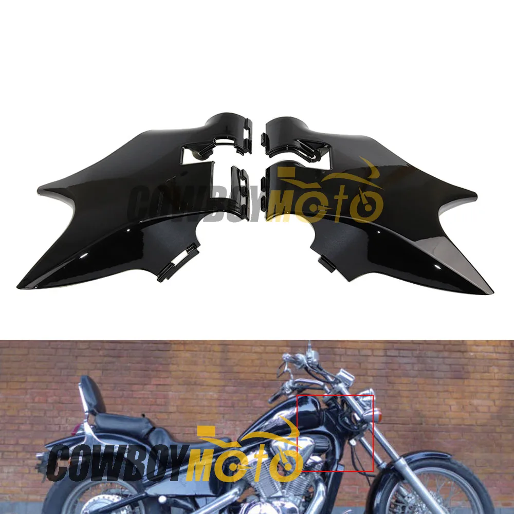 

Motorcycle Neck Cover Cowl Wire Covers Side Frame Guard For Honda Shadow VT600 VT 600 VLX 600 STEED 400 STEED400 1988-1998