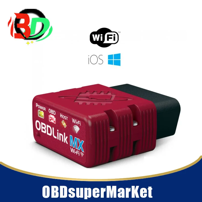 OBDLink MX Wi Fi сканирующий инструмент автоматический диагностический работает на