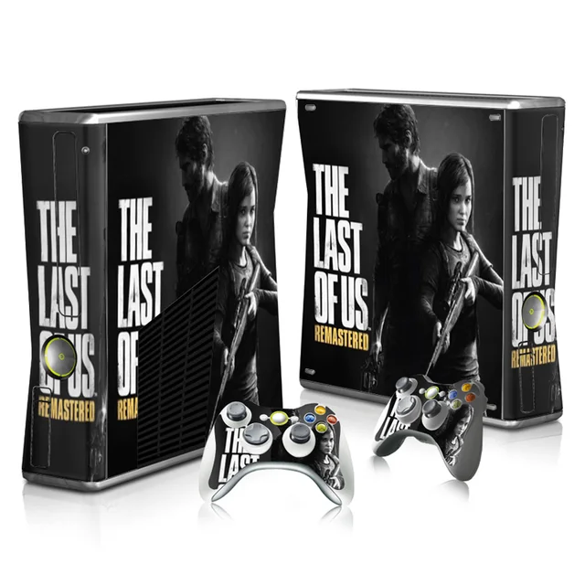 The Last Of Us Skin Sticker Decal For Xbox 360 Slim Console And Controllers Skins Stickers For Xbox360 Slim Vinyl Stickers AliExpress