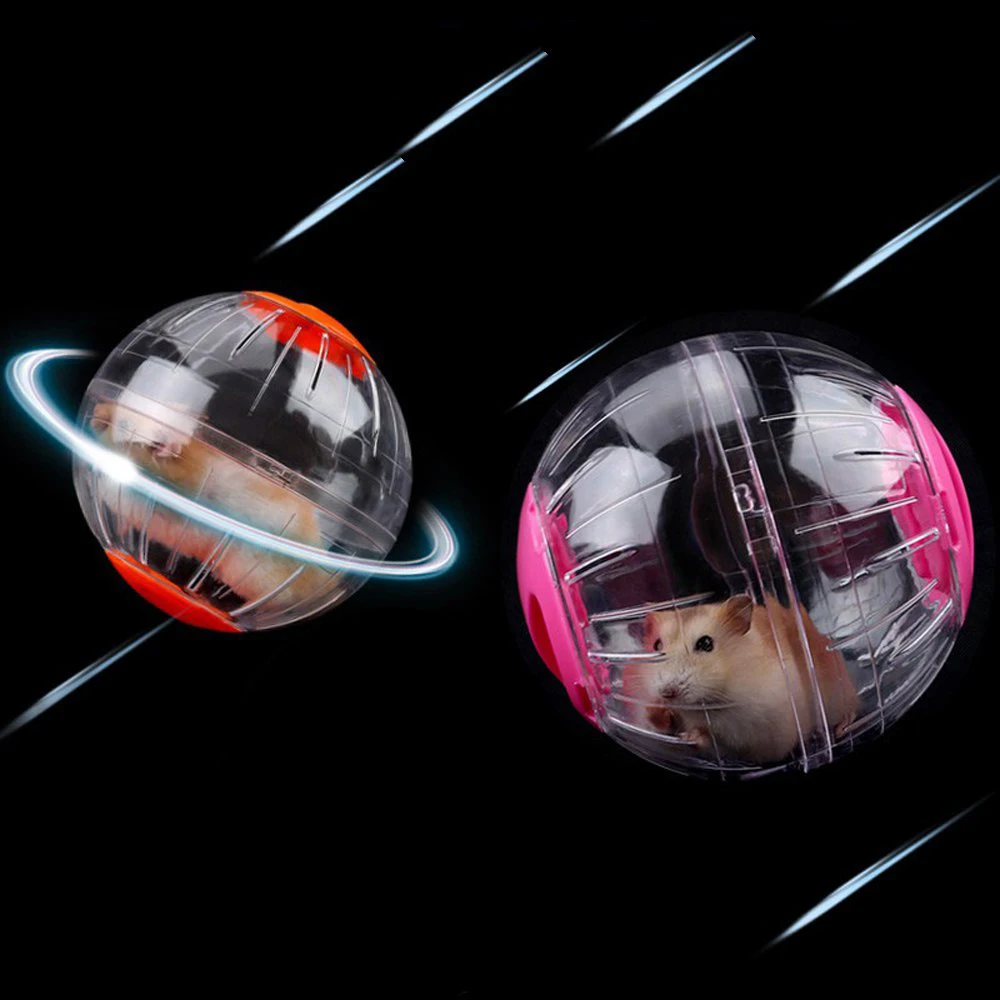 

Plastic Small Pets Toys Running Ball Grounder Exercise Ball Toy for Hamster Guinea Pigs Rats Rabbits Small Pet Supplies