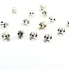 20pcs/lot Tibetan Silver Punk Skull Metal Beads 11x6mm Zinc Alloy Hand Made Spacer Beading Findings DIY Bracelet Jewelry Making ► Photo 3/6