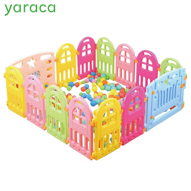 Детский манеж пластиковые ограждения для комнатные игры детей Защитные барьеры