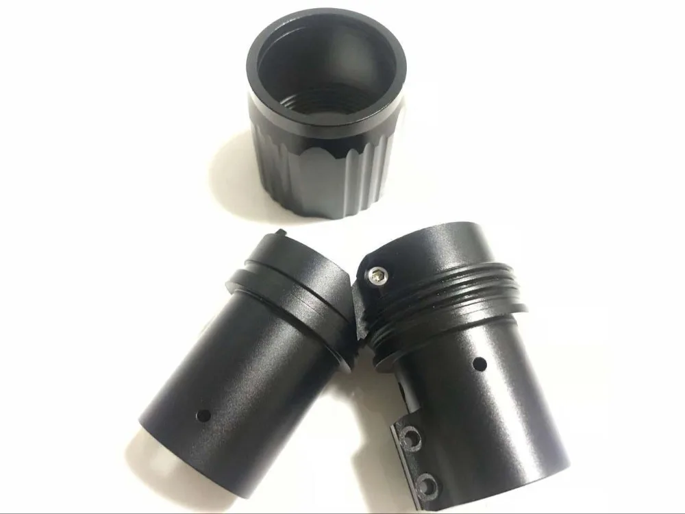 1 шт. Алюминий D30mm круглый в комплекте со складывающейся рукояткой с встроенной функцией спуска затвора анти-виртуальный углеродная трубка с фиксатором в сложенном виде Запчасти Соединительный шов fr Дрон RC uav