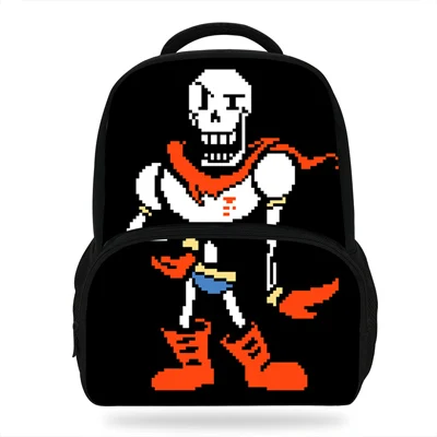 14 дюймов популярных игр принт мешок для детей Undertale рюкзак для мальчиков и девочек школьные портфели для детей Повседневное сумки - Цвет: N14E3204