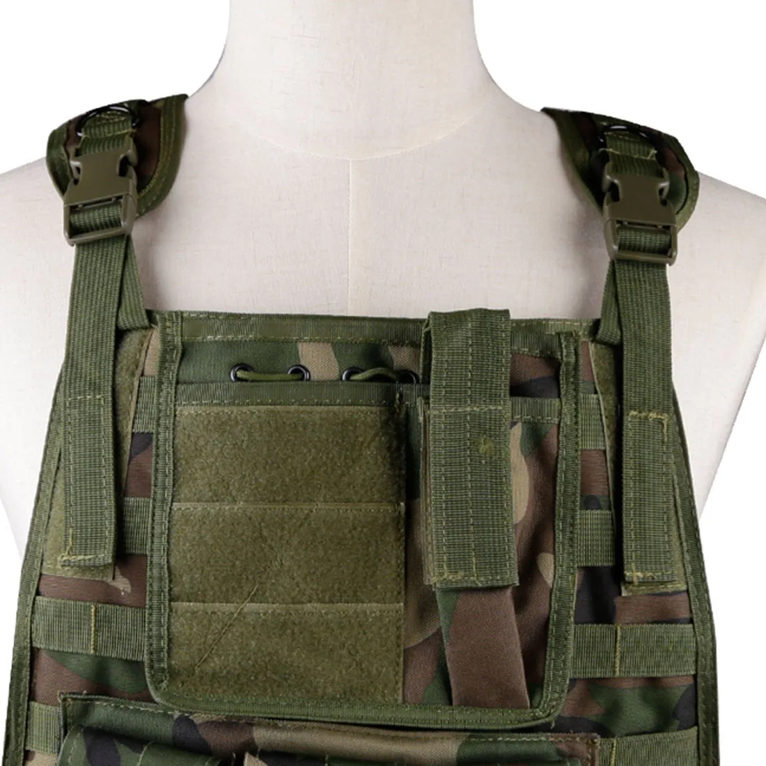 WST Molle военный боевой жилет Регулируемый 600D шифрование Polyes Открытый страйкбол жилет для пейнтбола для охоты более 14 лет