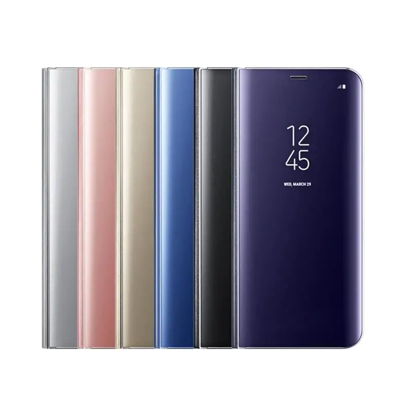 Чехол для телефона Тонкий флип кожаный чехол защитный чехол для samsung Galaxy Note 8(серебро