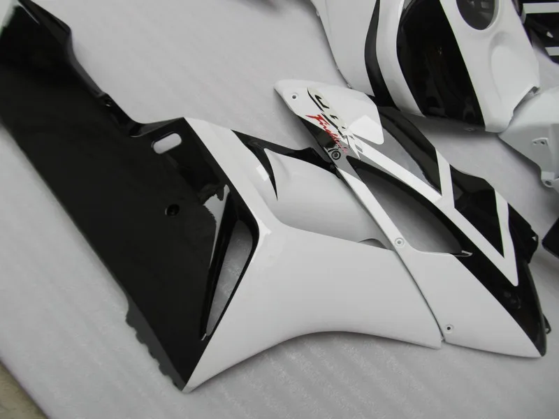 Мотоцикл обтекатель комплект для HONDA CBR1000RR 04 05 CBR 1000RR CBR1000 2004 2005 ABS Топ черно белые обтекатели комплект+ подарки HF29