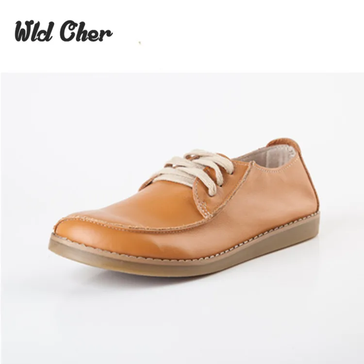 

2017 Women Shoes Genuine Leather Oxford Shoes For Women Flats Shoes Woman Moccasins Ballet Flats Zapatos Mujer Big Size 35-39