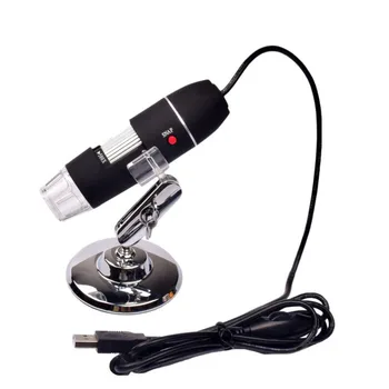 

2MP HD Digital Electron Microscope 500X 8 LED Handheld USB Endoscope Zoom Camera Magnifier Electronic Stereo Microscope