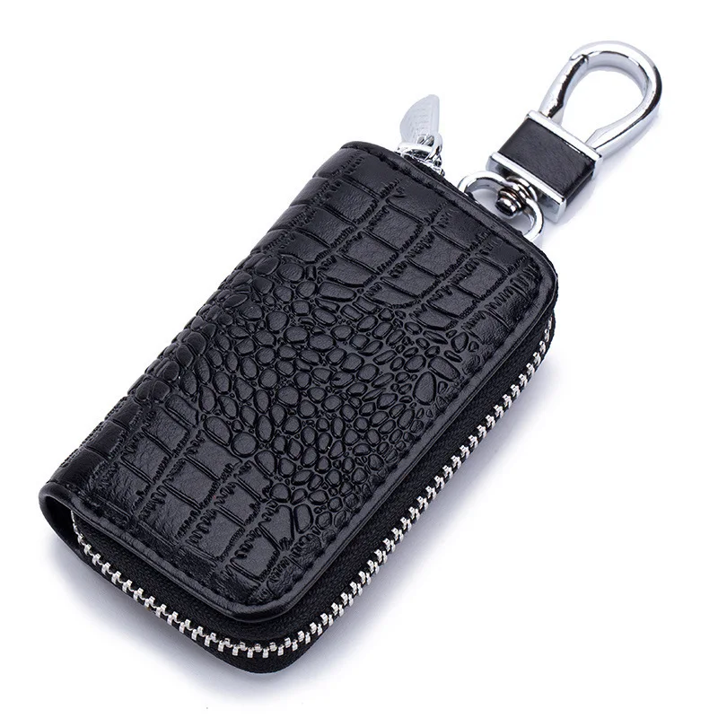 High Quality Genuine Leather Key Wallets Men & Women Car Key Bag Multi