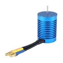 Diy машинка с дистанционным управлением 9 т 4370KV 4 полюса Бесконтактный бесщеточный двигатель для 1/10 весы Wltoys Monster Truck Samochod Zdalnie Sterowany MAR22