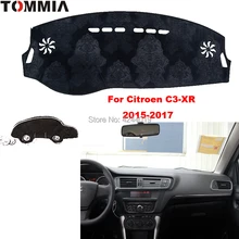 Крышка приборной панели Tommy коврик для автомобиля солнцезащитный козырек анти-УФ покрытие для приборной панели коврик для приборной панели автомобиля для Citroen C3-XR