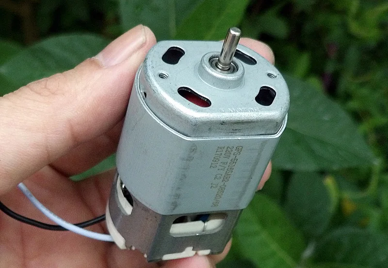 1pcs DC220V 60rpm motor Worm gear Geared Motor 12-pole rotor dual ball bearing