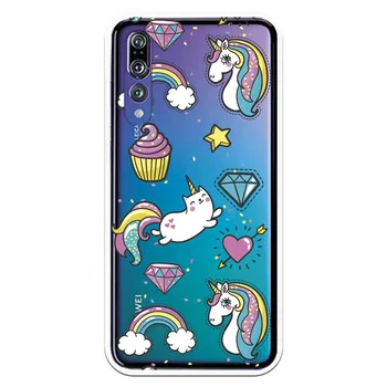 

Stand case Unicorn Cupcake WP004 costume drawing for Huawei P20 Pro