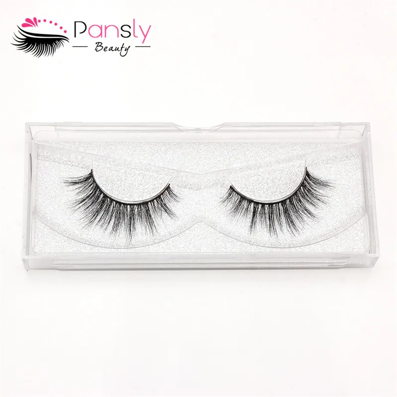 

PANSLY Eyelashes Wispy R Natural Magnetic Eyelash for Extension Individual False 3d Makeup Mix wholesale Mink Eyelashes