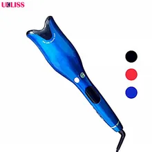 Автоматическая Плойка для завивки воздуха, палочка для завивки волос, 1 дюйм, вращающаяся Волшебная Плойка для завивки волос, инструменты для салона, титановые Автоматические щипцы для завивки волос