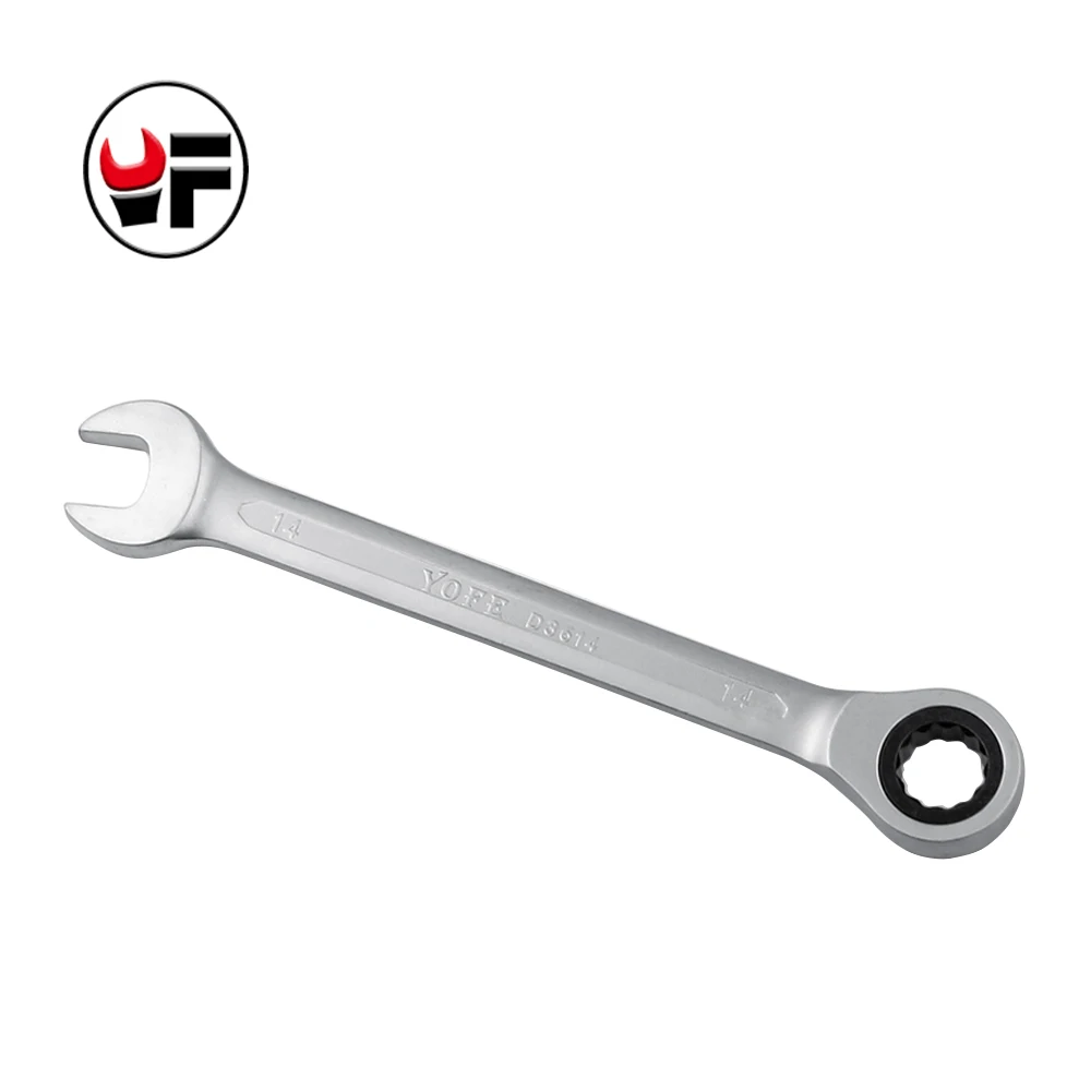 YOFE 14mm Ratchet Spanner Combination wrench a set of keys ratchet