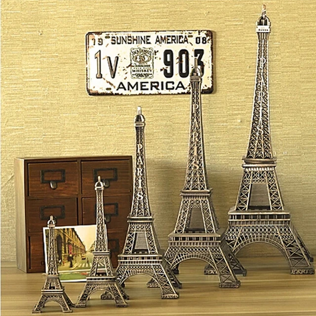 Eiffel Tower Decorations Large  Metal Eiffel Tower Decoration - 48cm Model  Crafts - Aliexpress