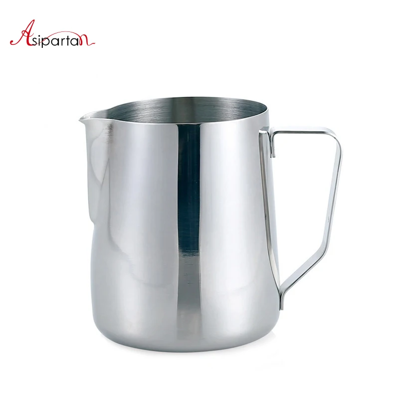 Asipartan Stainless Steel Espresso Coffee Milk Frothing Jugs Coffee