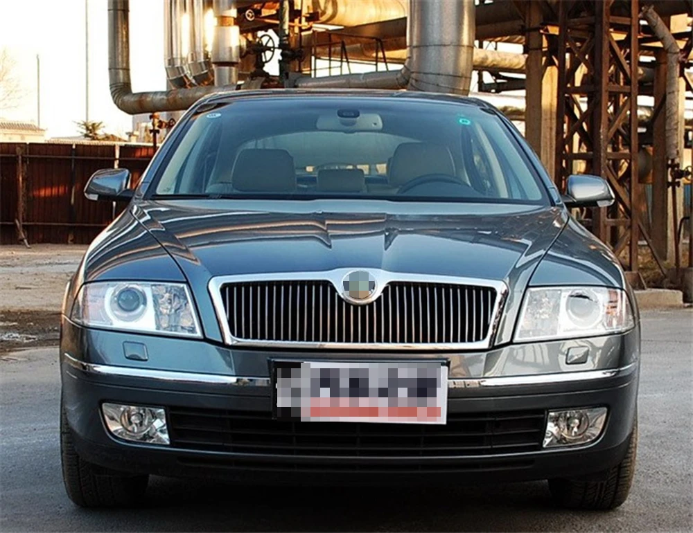 Для Skoda Octavia 2007 2008 2009 Автомобильная фара с прозрачными линзами