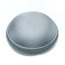 2X мини-сумка-кошелек для наушников из парусины серого цвета