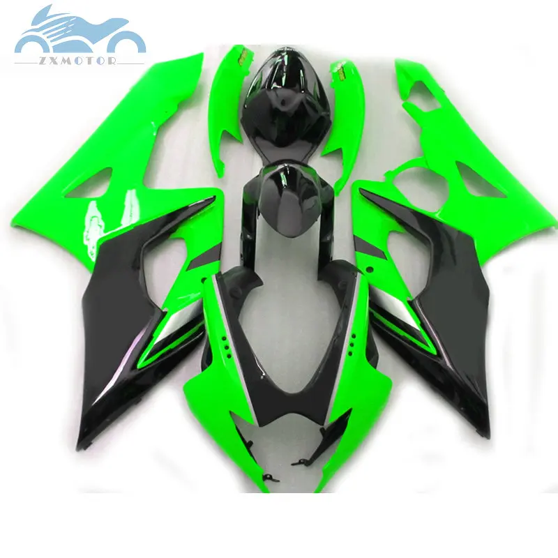 Обтекатели для Suzuki GSXR 1000 K5 K6 GSXR1000 2005 2006 06 GSX R1000 зеленый черный AT55 | Автомобили и