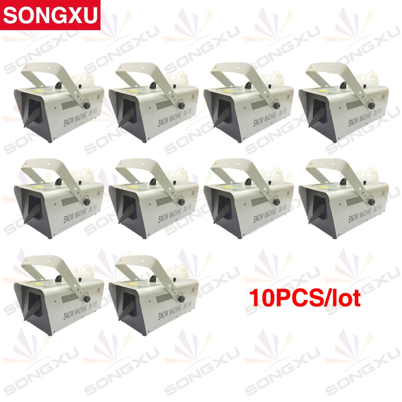 SONGXU 10 шт./лот 1500W DMX Snow Machine /SX-SM1500A |