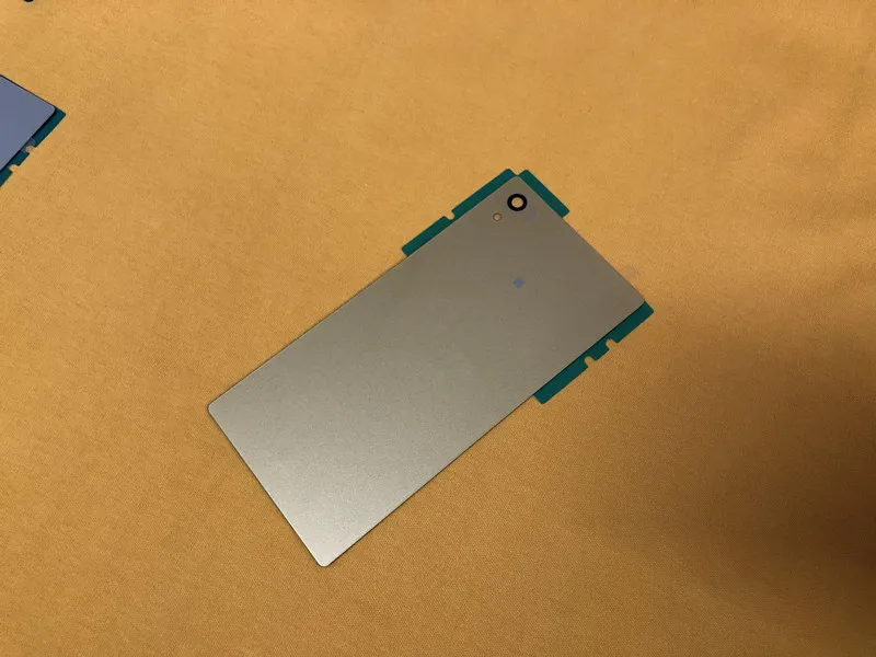 Задняя стеклянная крышка корпуса для sony Xperia Z5 E6603 E6633 E6653 E6683 Крышка батарейного отсека чехол+ логотип+ клей