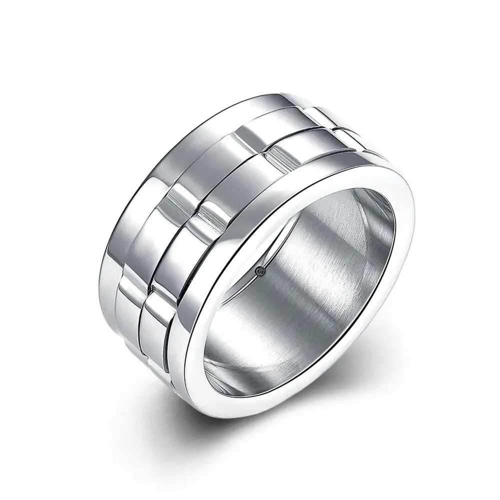 Unique and Luxury Stainless Steel Bijoux Bague Homme For Male Ring