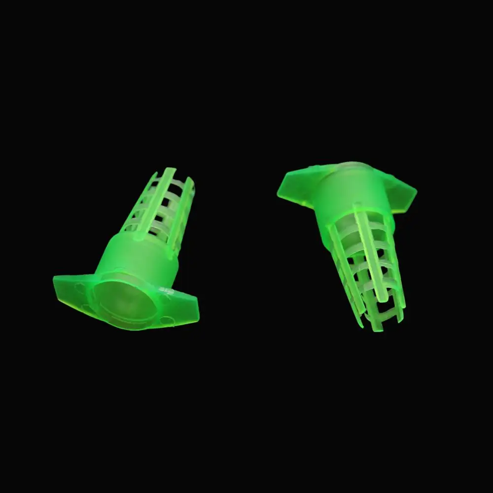 50Pcs Green Queen Bee Cages Queen Anti-Escape Protective Cover Cell Beekeeping Beekeeper Bee Rearing Tool