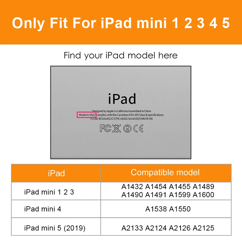360 полный защитный чехол для iPad mini 5 7," Funda со стеклом ультра тонкий мягкий силиконовый чехол для iPad mini 1 2 3 4 Чехол