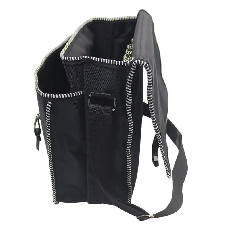 Электрик аппаратный инструментарий ShoulderBag с крышкой водонепроницаемый прочный Оксфорд ткань мульти организовать карманы хранения портативный мешок