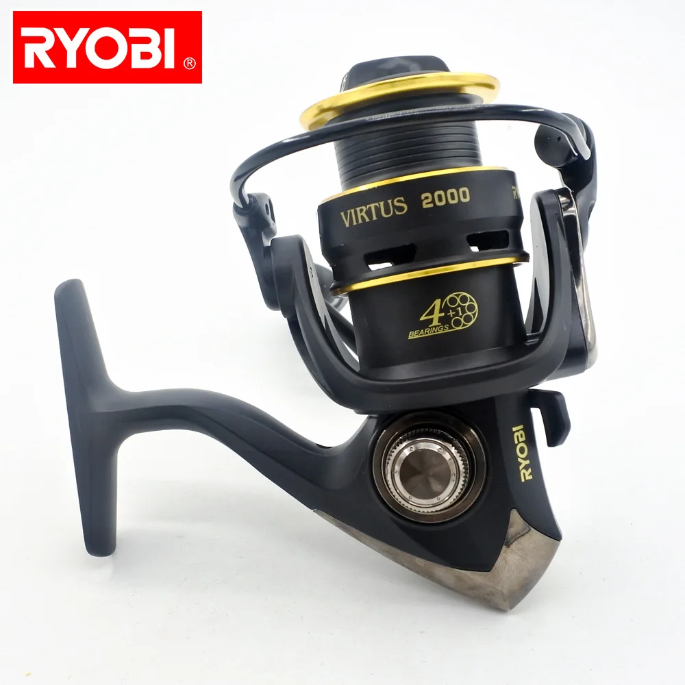 الأصلي RYOBI فيرتوس الغزل الصيد بكرة 1000-8000 حجم 4 + 1BB 5.0: 1/5. 1:1 نسبة 2.5 KG-7.5 KG الطاقة تصميم في اليابان بكرات الأصلي RYOBI فيرتوس الغزل الصيد بكرة 1000-8000 حجم 4 + 1BB 5.0: 1/5. 1:1 نسبة 2.5 KG-7.5 KG الطاقة تصميم في اليابان بكرات