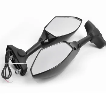 

Black Motorcycle accessories LED Turn Signals Rearview Mirrors for For Honda CBR 600 F4i 929 954 RR F1 F2