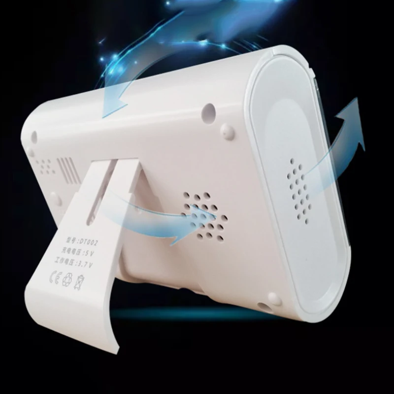5 в 1 Usb Перезаряжаемый Hcho/Tvoc/Pm2.5 формальдегид Измеритель температуры и влажности анализатор качества воздуха детектор газа