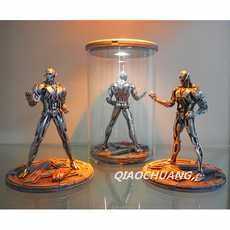 

Avengers: Age of Ultron Statue Ultron Bust Superhero Full-Length Portrait PU Resin With LED Night light Collectible Model Toy